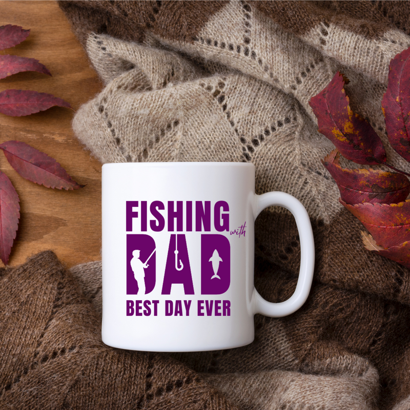 Fishing with Dad - Best Day Ever Coffee Mug