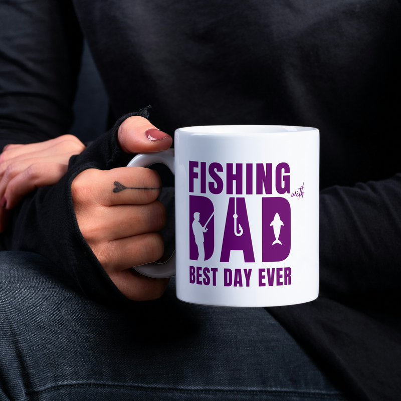 Fishing with Dad - Best Day Ever Coffee Mug