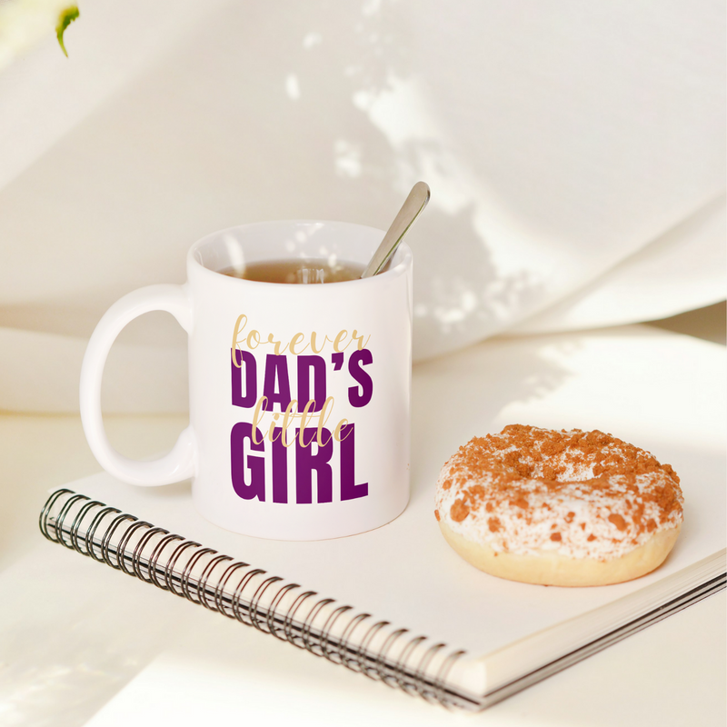 Forever Dad's Little Girl Coffee Mug