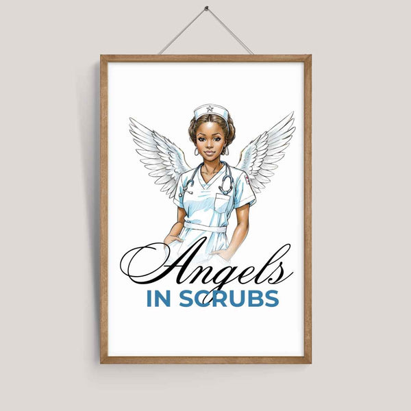 Angels in Scrubs Wall Art