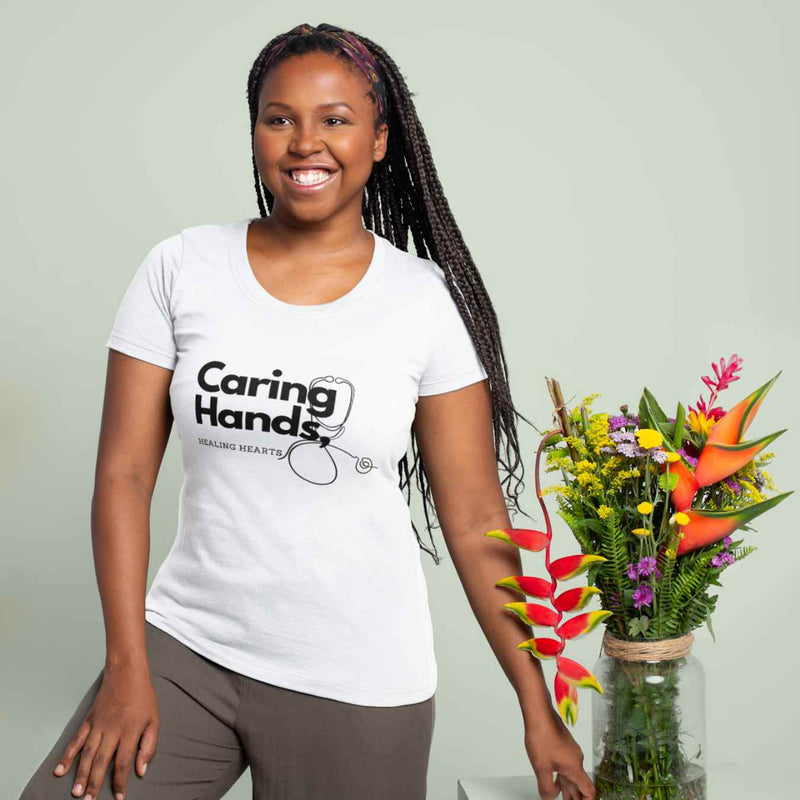 Caring Hands, Healing Hearts T-shirt