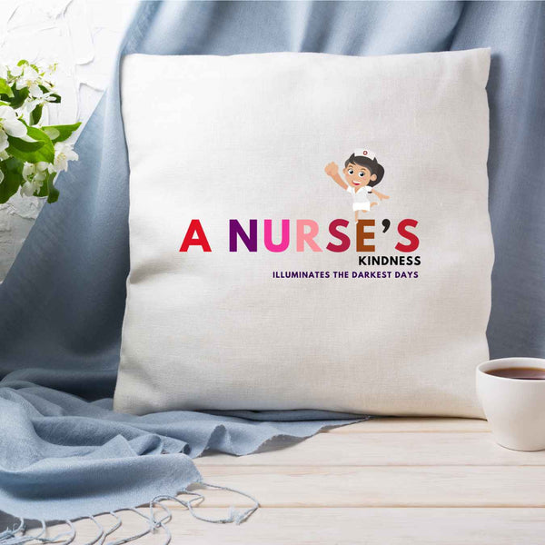 A Nurse's Kindness Illuminates the Darkest Days Pillow