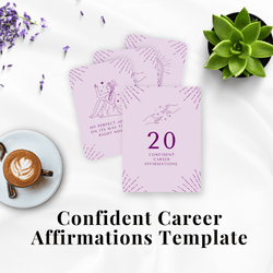 Confident Career Affirmations Template